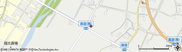 富山県南砺市高宮5093周辺の地図