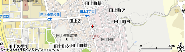石川県金沢市田上新町278周辺の地図