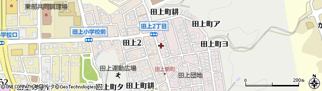 石川県金沢市田上新町280周辺の地図