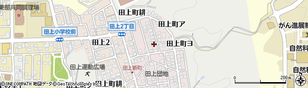 石川県金沢市田上新町317周辺の地図