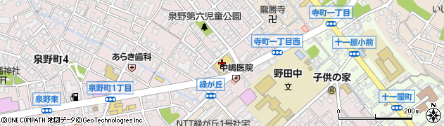 株式会社マルエー　泉野店周辺の地図