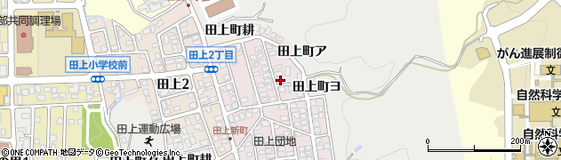 石川県金沢市田上新町326周辺の地図