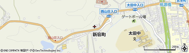 茨城県常陸太田市新宿町604周辺の地図