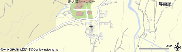 群馬県吾妻郡長野原町与喜屋1654周辺の地図