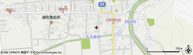 長野県千曲市雨宮205周辺の地図