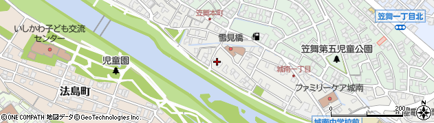 石川県金沢市城南周辺の地図