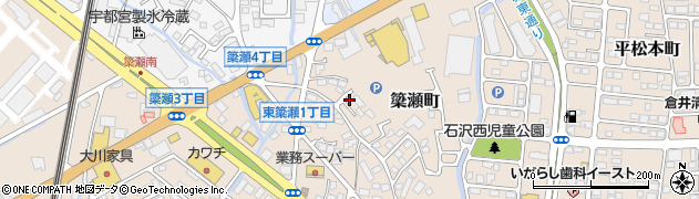 栃木県宇都宮市簗瀬町168周辺の地図