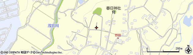 茨城県常陸太田市高貫町周辺の地図
