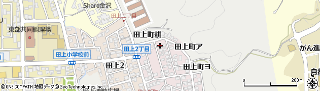 石川県金沢市田上新町308周辺の地図
