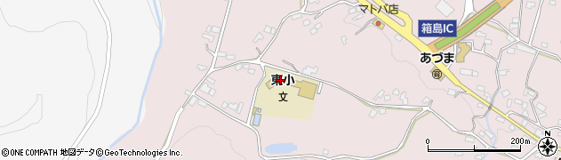 東吾妻町立東小学校周辺の地図