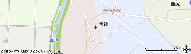 富山県南砺市上広安88周辺の地図