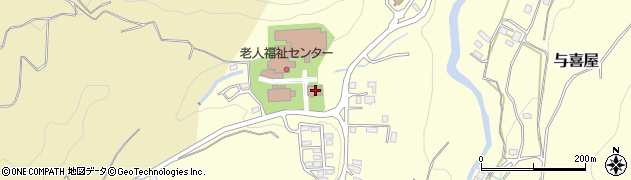 群馬県吾妻郡長野原町与喜屋1601周辺の地図