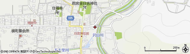 長野県千曲市雨宮54周辺の地図