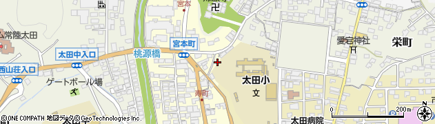 茨城県常陸太田市宮本町316周辺の地図