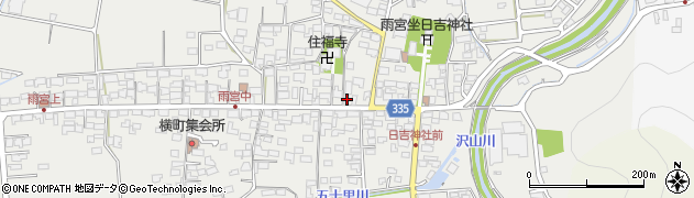 長野県千曲市雨宮27周辺の地図