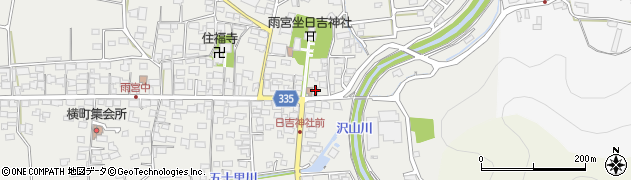 長野県千曲市雨宮77周辺の地図