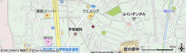 鶴中児童公園周辺の地図