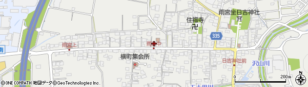 長野県千曲市雨宮99周辺の地図