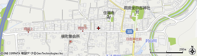 長野県千曲市雨宮90周辺の地図