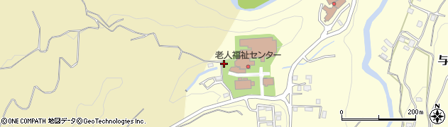 群馬県吾妻郡長野原町与喜屋1603周辺の地図