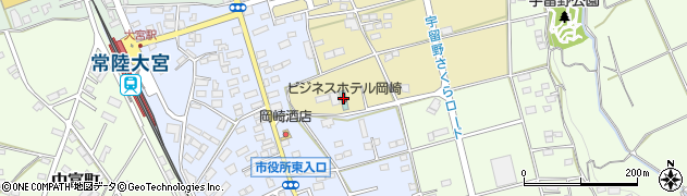 ビジネスホテル岡崎周辺の地図