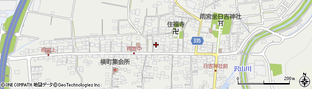 長野県千曲市雨宮92周辺の地図