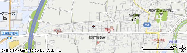 長野県千曲市雨宮107周辺の地図