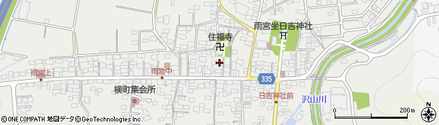 長野県千曲市雨宮83周辺の地図