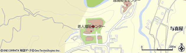 群馬県吾妻郡長野原町与喜屋1624周辺の地図