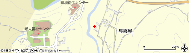熊川周辺の地図
