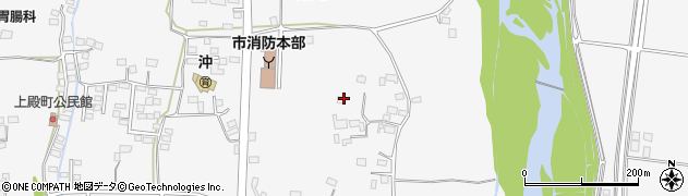 栃木県鹿沼市上殿町540周辺の地図
