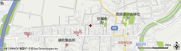 長野県千曲市雨宮93周辺の地図