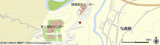 群馬県吾妻郡長野原町与喜屋1606周辺の地図