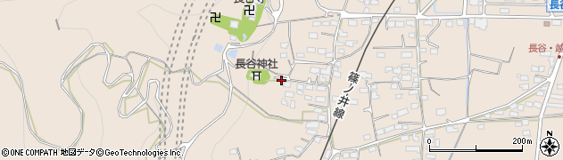 長野県長野市篠ノ井塩崎長谷周辺の地図