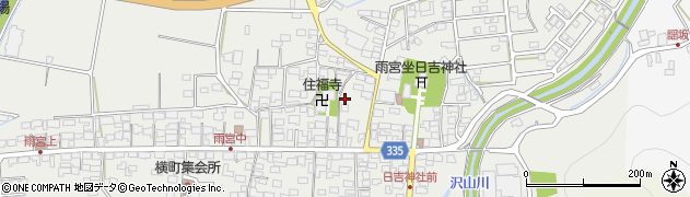 長野県千曲市雨宮20周辺の地図