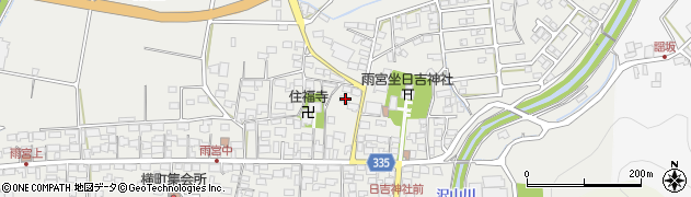 長野県千曲市雨宮19周辺の地図
