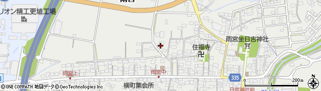 長野県千曲市雨宮426周辺の地図