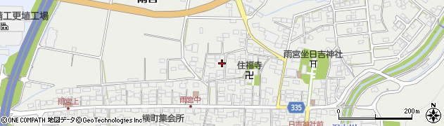 長野県千曲市雨宮周辺の地図