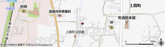栃木県鹿沼市上殿町379周辺の地図