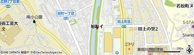 石川県金沢市旭町（イ）周辺の地図