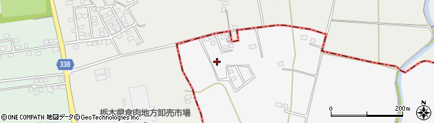 栃木県芳賀郡市貝町上根1335周辺の地図