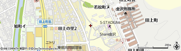 石川県金沢市若松町セ周辺の地図