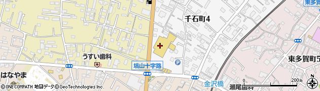 ホームセンター山新多賀店周辺の地図