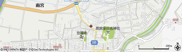 長野県千曲市雨宮389周辺の地図