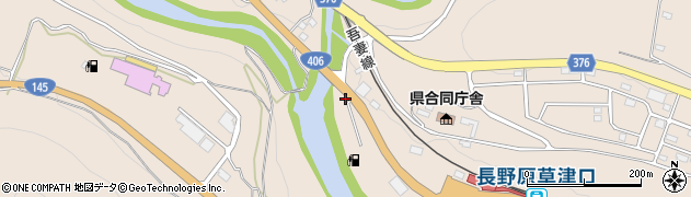 須川橋周辺の地図