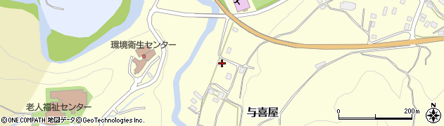 群馬県吾妻郡長野原町与喜屋309周辺の地図