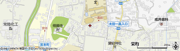 天理教元太田分教会周辺の地図
