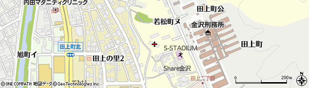 石川県金沢市若松町セ94周辺の地図