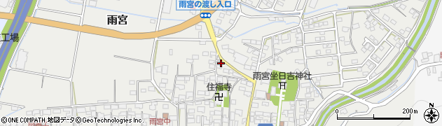 長野県千曲市雨宮385周辺の地図
