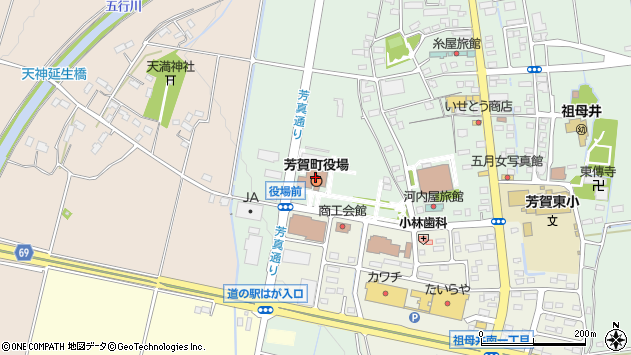 〒321-3300 栃木県芳賀郡芳賀町（以下に掲載がない場合）の地図